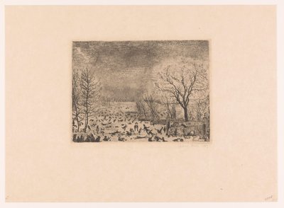 skridskoåkare Les patineurs av James Ensor