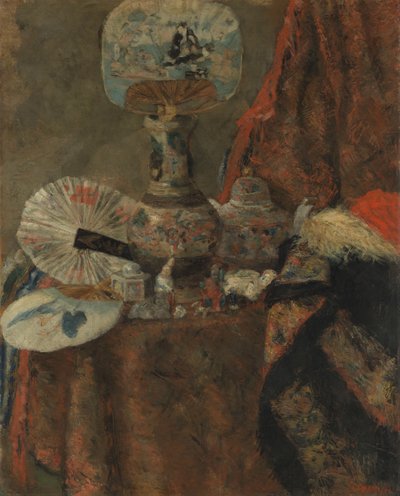 Stilleben med kineserier av James Ensor