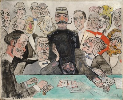 Spelarna; Spelarna av James Ensor
