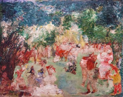 Kärlekens trädgård av James Ensor