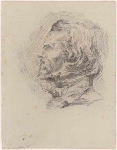 Målaren Eugène Delacroix av James Ensor