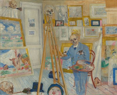 Skelettmålaren av James Ensor