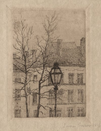 Gatlyktan av James Ensor
