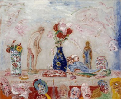 Under maskernas skugga av James Ensor