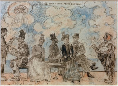 Pesten nedan, pesten ovan, pesten överallt av James Sidney Ensor