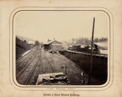 Atlantic  Great Western Railway,1862 (foto) av James F. Ryder