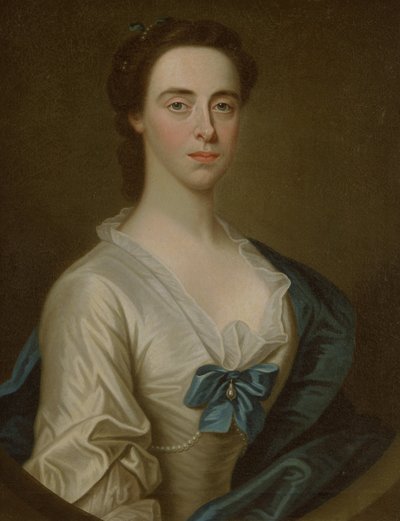 Anne Vaughan (olja på duk) av James Fellowes