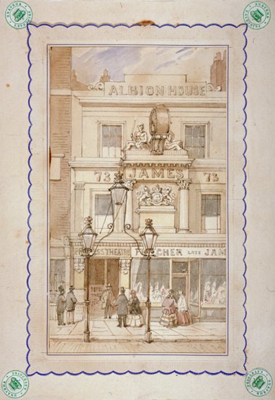 Albion House och ingången till Princess