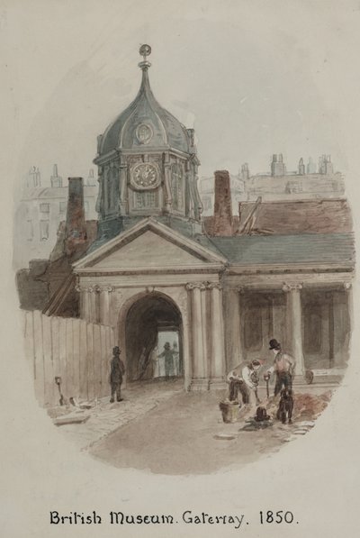 British Museum, 1850 av James Findlay