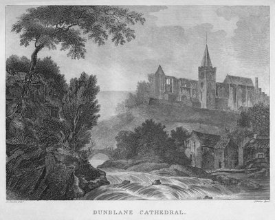 Dunblane Cathedral, 1804 av James Fittler