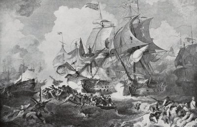 The battle of the First of June av James Fittler