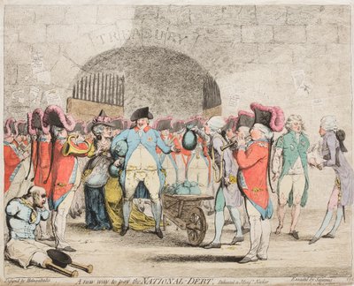 Ett nytt sätt att betala statsskulden av James Gillray
