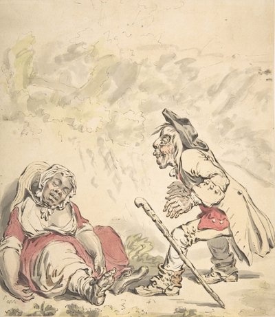 Cymon och Iphigenia, 1796. av James Gillray