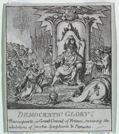 "Demokrati, eller en skiss o av James Gillray