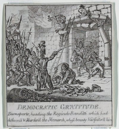 "Demokrati, eller en skiss o av James Gillray