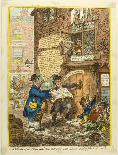 Vän av folket av James Gillray