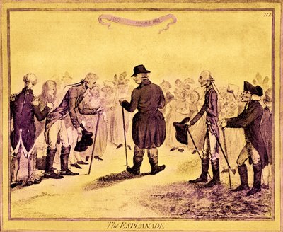George III - karikatyr av James Gillray