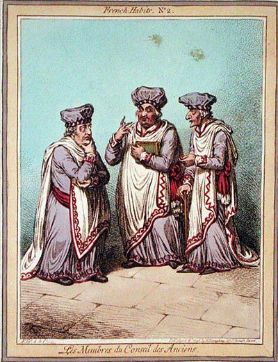 Les Membres du Conseil des Anciens, plåt 2 från 