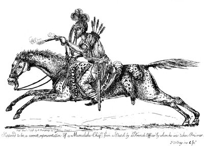 Mamelukshövding, 1798. av James Gillray