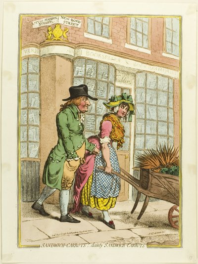 Smörgås-korötter!-Dessiga smörgås-korötter av James Gillray