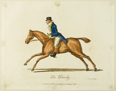 Dandyn av James Gillray