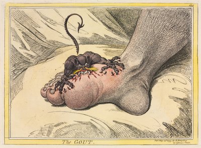 Gikten av James Gillray