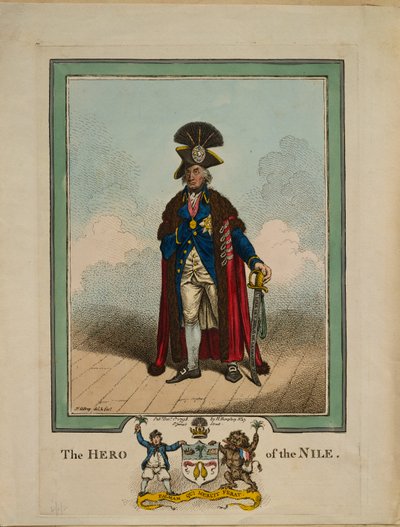 Nilens hjälte, 1878 av James Gillray
