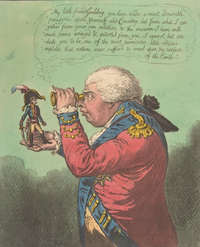 Kungen av Brobdingnag och Gulliver.-Vide. Swift