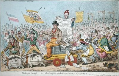 Den lojala adressen! eller The Procession of the Hampshire Hogs from Botley to St. James