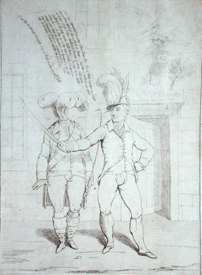 The Thunderer av James Gillray