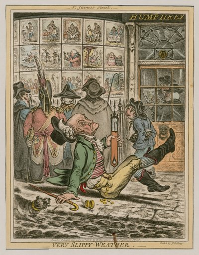 Mycket halt väder av James Gillray
