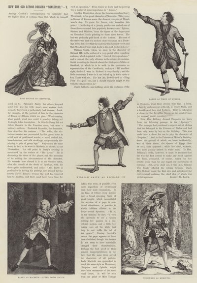 Hur de gamla skådespelarna klädde Shakespeare av James Godwin