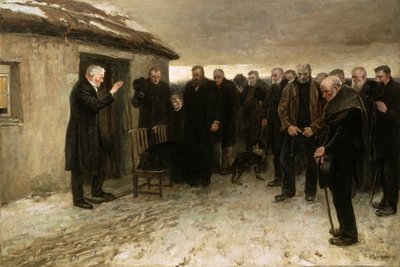 En höglandsbegravning av James Guthrie