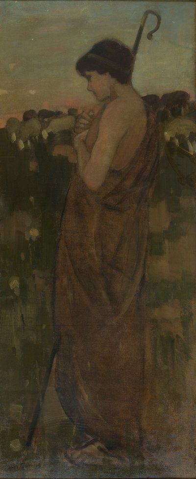 Herdepojken, ca 1881 av James Guthrie