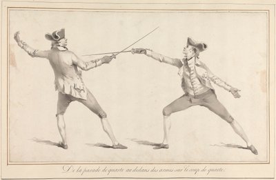 Från Parry of Quarte Inside the Arms på Coup de Quarte av James Gwin