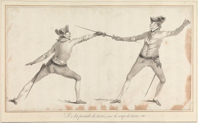 Från Parry of Tierce, på Coup de Tierce av James Gwin