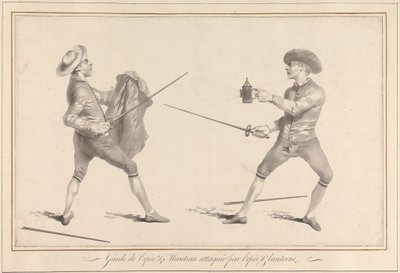 Sword & Cloak Guard attackerad av Sword & Lantern av James Gwin