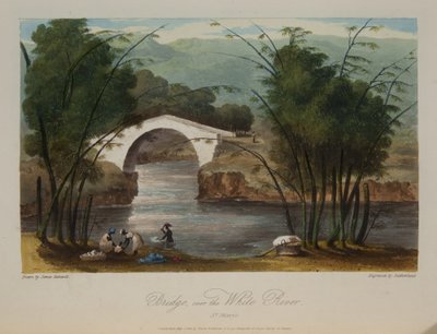 Bro över White River av James Hakewill