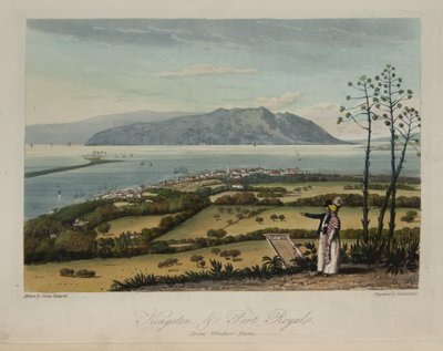 Kingston och Port Royale av James Hakewill