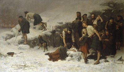 Massaker av Glencoe av James Hamilton