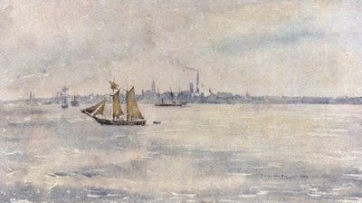 Birkenhead från floden av James Hamilton Hay