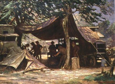 The Motor Transport Repair Workshop, Sydafrika av James Hamilton Mackenzie