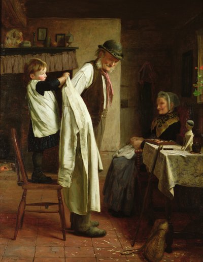 En hjälpande hand av James Hayllar