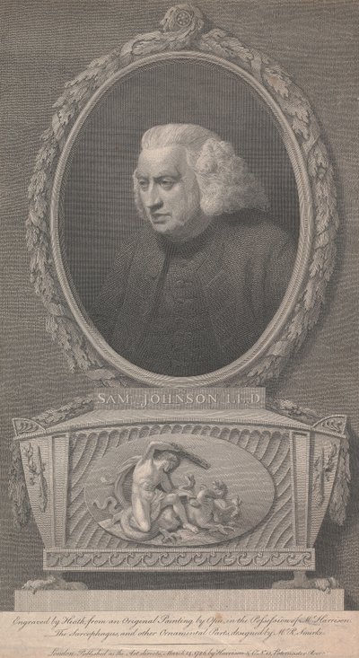Samuel Johnson av James Heath