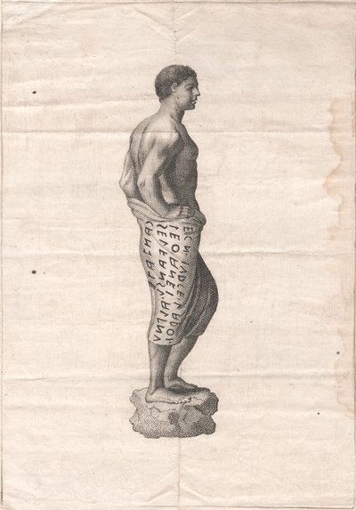 Staty av en man av James Heath