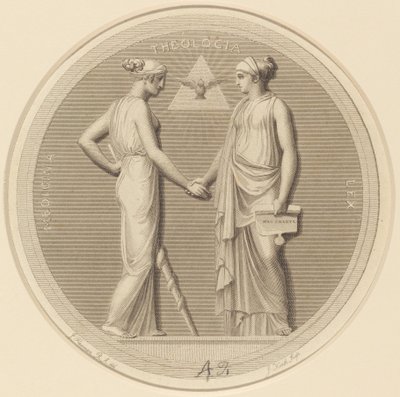Medicin - Teologi - Juridik av James Heath after John Flaxman