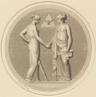Medicin - Teologi - Juridik av James Heath after John Flaxman