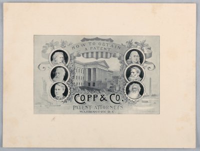 Halvtonsgravyr: Hur man skaffar ett patent, Copp & Co. Patent Attorneys, Washington, D.C. av James Henry Moser