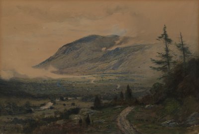 Berg och dal, 1893. av James Henry Moser