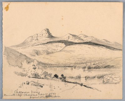 Mount Chocorua från Tamworth, New Hampshire av James Henry Moser